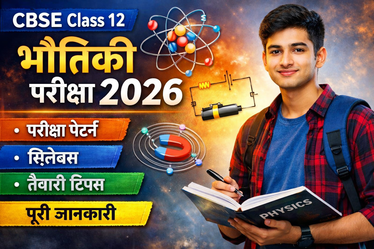 CBSE Class 12 Physics Exam 2026