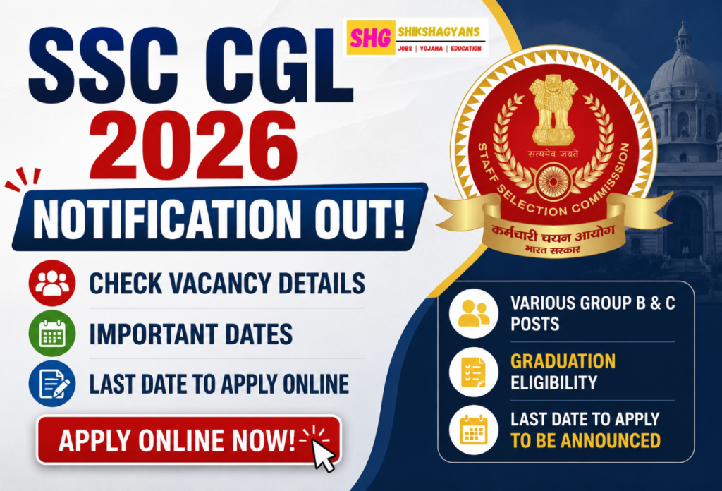 SSC CGL 2026 Notification Out