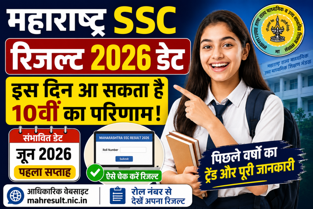 Maharashtra SSC result 2026